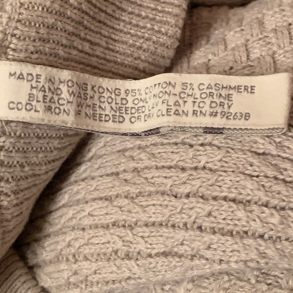 Fossil Cream Duster Sweater Size Small - Picture 6 of 6
